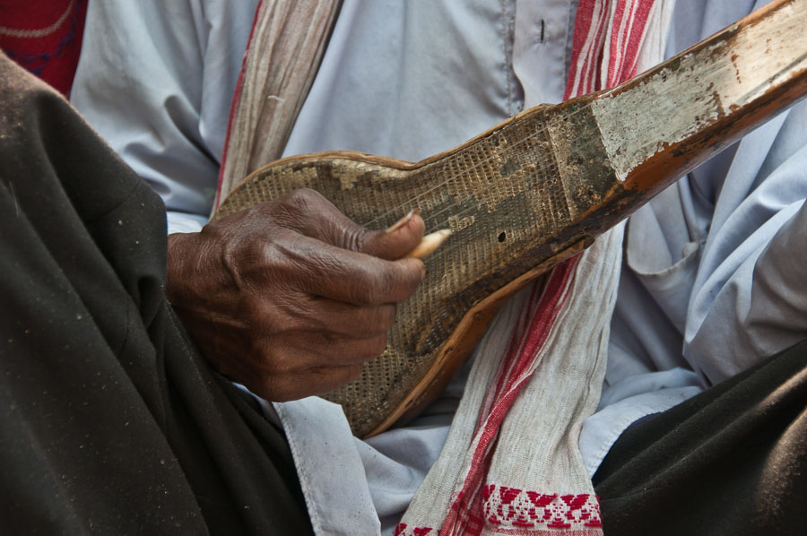 Beggar Musician 1 - Nagaland, India