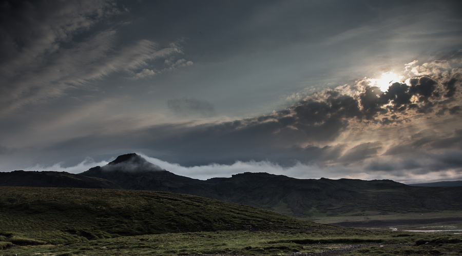 Snaelfessness Evening, Iceland