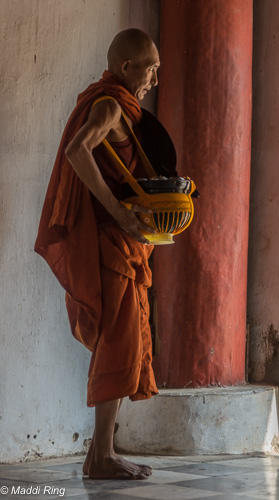 Monk - Bagan, Myanmar