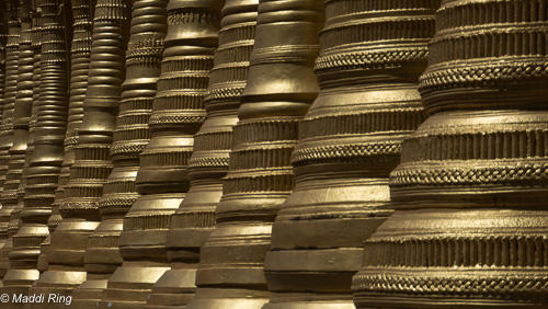 Temple Row - Inle Lake, Myanmar