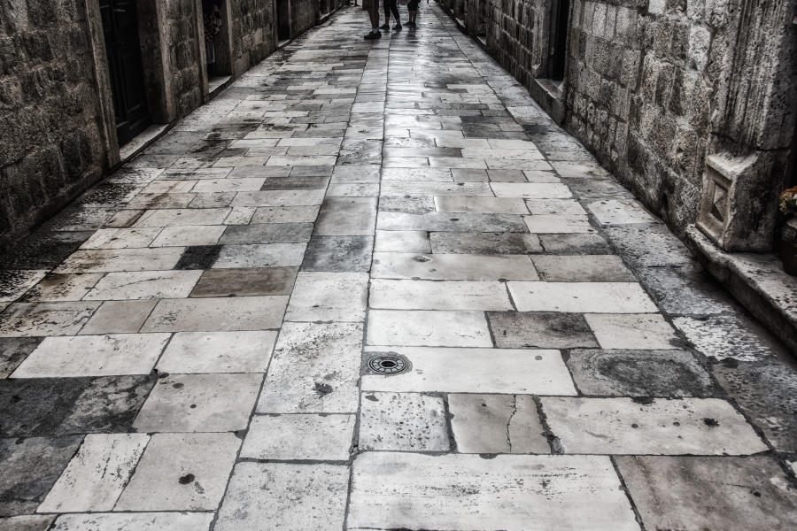 Walkway - Dubrovnik, Croatia
