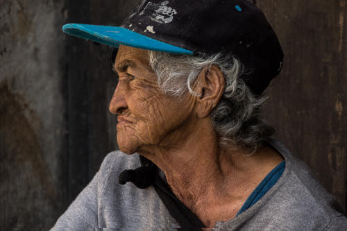 Church Step Sitter - Bogota, Colombia