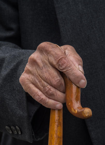 Aging Hands - Meteora, Greece