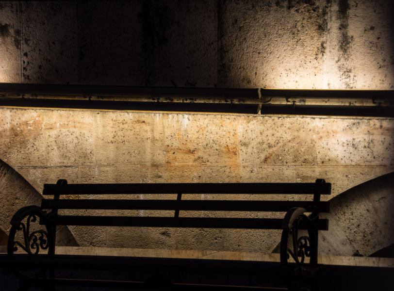 Stone Bridge Bench - Skopje, Macedonia